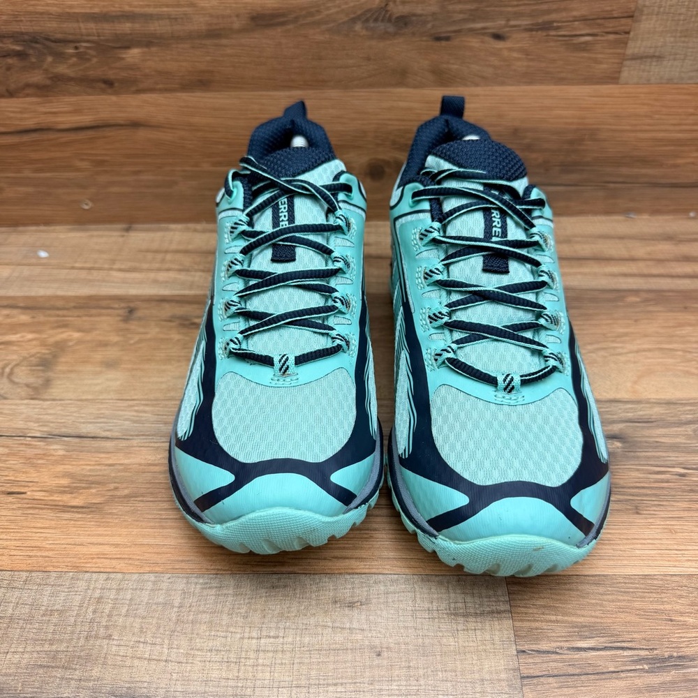 Merrell Women's Size 6 Trail Shoes - Teal and Navy - Picture 3 of 8